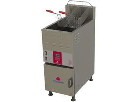 Fritador Água e Óleo Progás Profissional Em Inox Com 2 Cestos 43L 220V PRF-45 E P37477 Fritador Água e Óleo Progás Profissional Em Inox Com 2 Cestos 43L 220V PRF-45 E P37477