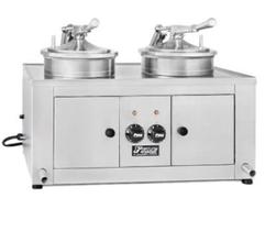 Fritador De Frango De Mesa Fire Ff2b de 2 bocas Elétrico