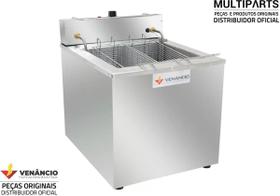 Fritador Elétrico Água E Óleo 23L Mesa 220V Venâncio Sfao4 Fritador Elétrico Água E Óleo 23L Mesa 220V Venâncio Sfao4