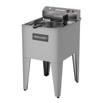 Fritador Elétrico Água e Óleo 35 litros com Pedestal 5.000W FAO 1 C 220V - Metalcubas Fritador Elétrico Água e Óleo 35 litros com Pedestal 5.000W FAO 1 C 220V - Metalcubas