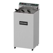 Fritador Elétrico Pedestal 3 Cestos 18l Somente Óleo 8000w Foe 18 p 220v - Metalcubas Fritador Elétrico Pedestal 3 Cestos 18l Somente Óleo 8000w Foe 18 p 220v - Metalcubas