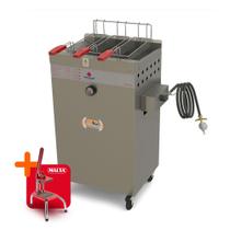 Fritador Industrial Água e Óleo 18L A Gás PR-2000BPG Progás e Cortador de Legumes Fritador Industrial Água e Óleo 18L A Gás PR-2000BPG Progás e Cortador de Legumes