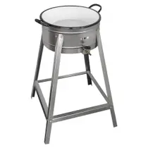 Fritador Pasteleiro a Gás Cefaz Alta Pressão com Tacho N 20 Esmaltado FPI-20