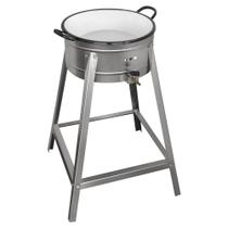 Fritador Pasteleiro a Gás Cefaz Alta Pressão com Tacho N 22 Esmaltado FPI-22 Fritador Pasteleiro a Gás Cefaz Alta Pressão com Tacho N 22 Esmaltado FPI-22