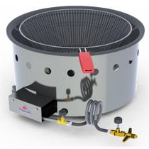 Fritador Pasteleiro a Gás Progás Mesa Alta Pressão 14 Litros PR-14 G