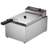 Fritador Retangular Elétrico Óleo 1 Cuba Inox FRCE5 Metalcubas 220V