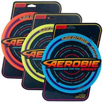 Frizbee Aerobie Sprint Ring 10', Variado - Para Diversão ao Ar Livre