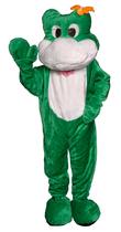 Frog Mascot Costume Dress Up America Plush para adultos