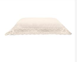 Fronha 200 Fios Melody Renda Elen Perola 1pc