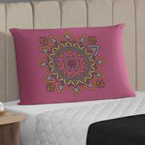 Fronha 70 X 50 Avulsa Capa Para Travesseiro Envelope Mandala