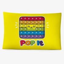 Fronha 70cm x 50cm Avulsa Capa para Travesseiro Envelope 100% Poliéster 180 Fios Colorida