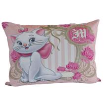 Fronha 70x50 cm Infantil Personalizada Capa de Travesseiro Gata Marie