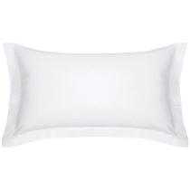 Fronha Algodão Lux 200 Fios Avulsa 50x90cm 100% Algodão Altenburg Branco