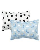 Fronha ALVABABY Toddler, elástica, macia, 33x46 cm, pacote com 2