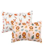 Fronha ALVABABY Toddler, elástica, macia, 33x46 cm, pacote com 2