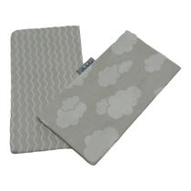 Fronha Alvinha 2 Unidades Cinza Minasrey