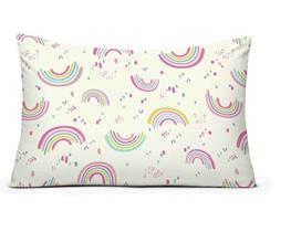 Fronha Avulsa 100% Algodão Estampada Rainbow Soft