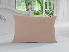 Fronha Avulsa 100% Algodão Lisa Caqui Soft