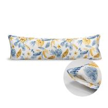 Fronha Avulsa 1,30x40 Ziper Percal 180 Fios Estampada Decorativa Fronha Avulsa 1,30x40 Ziper Percal 180 Fios Estampada Decorativa