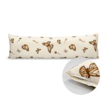 Fronha Avulsa 1,30x40 Ziper Percal 180 Fios Estampada Decorativa Fronha Avulsa 1,30x40 Ziper Percal 180 Fios Estampada Decorativa