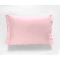 Fronha Avulsa - 180 Fios - Rosa - Percal - 100 Algodão - Cozy