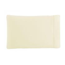 Fronha Avulsa 50 x 70 cm Percal 150 Fios 100% Algodão Ponto Palito - Pérola