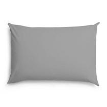 Fronha Avulsa 50 x 70cm em malha Vivaldi - Aluminio 1136