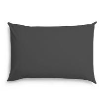 Fronha Avulsa 50 x 70cm em malha Vivaldi - Preto 1025