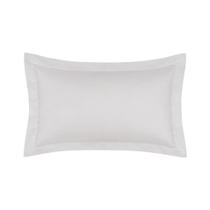 Fronha Avulsa 50x70 Com Abas Algodão Lux 200 Fios Altenburg Cor:Cinza Grife