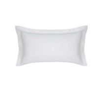 Fronha Avulsa 50x90 Com Abas Algodão Lux 200 Fios Altenburg Cor:Branco