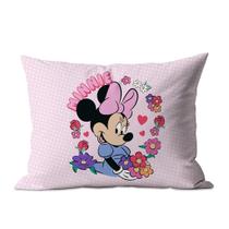 Fronha Avulsa Döhler Provence Estampada Licenciada 50x70 Minnie 20