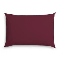 Fronha Avulsa Malha Algodão 50x70cm Merlot Sul Brasil Fronha Avulsa Malha Algodão 50x70cm Merlot Sul Brasil