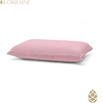 Fronha Avulsa Malha Penteada 100% Algodão Buettner Rose Bl