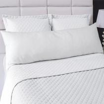 Fronha Avulsa P/ Travesseiro Corpo 0,45x1,40m C/ Zíper Percal 200 fios BRANCO Fronha Avulsa P/ Travesseiro Corpo 0,45x1,40m C/ Zíper Percal 200 fios BRANCO