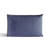 Fronha Avulsa Percal 180 Fios Ponto Palito Dream 60% Algodão 40% Poliéster - Topázio Fronha Avulsa Percal 180 Fios Ponto Palito Dream 60% Algodão 40% Poliéster - Topázio