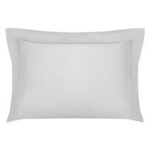Fronha Avulsa Percal 200 Fios 50 x 70 cm Prata - Sultan