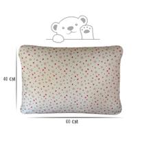 Fronha Avulsa Pink Stars Infantil Kids 40x60cm Tricoline 100% Algodão Estampada Arrumadinho Enxovais