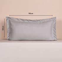 FRONHA AVULSA SLIM C/ 3 ABAS MICROPERCAL 200 FIOS 90cmX50cm