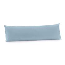 Fronha Avulsa Super Body Pillow Toque Acetinado 50cm X 145 Altenburg AntiPilling Azul Dimensão