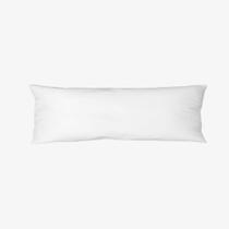 Fronha Avulsa Travesseiro de Corpo Agarradinho 40cmX1,30cm Branca Arrumadinho Enxovais