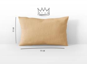 Fronha Avulsa Travesseiro King 50x90 Cm Malha Nude Arrumadinho Enxovais