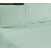 Fronha Avulsa Verde 100% Algodão Percal 150 Fios com ponto palito Fronha Avulsa Verde 100% Algodão Percal 150 Fios com ponto palito