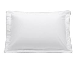 Fronha Basics em Vivo Branco e Verde Menta 200 Fios