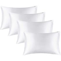 Fronha BEDELITE Satin para cabelo/pele, pacote com 4, 20x30cm, branca Fronha BEDELITE Satin para cabelo/pele, pacote com 4, 20x30cm, branca