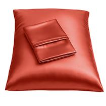 Fronha BLISSFORD Satin para cuidados com o cabelo e a pele, pacote com 2 Fronha BLISSFORD Satin para cuidados com o cabelo e a pele, pacote com 2