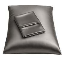 Fronha BLISSFORD Satin para cuidados com o cabelo e a pele, pacote com 2 Fronha BLISSFORD Satin para cuidados com o cabelo e a pele, pacote com 2