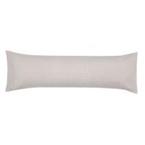 Fronha Body Pillow Altenburg Poliéster Toque Acetinado Play Gris Fronha Body Pillow Altenburg Poliéster Toque Acetinado Play Gris
