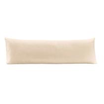 Fronha Body Pillow Altenburg Toque Acetinado 40cm x 130cm - Bege