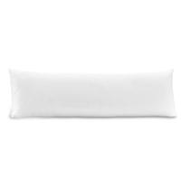 Fronha Body Pillow Altenburg Toque Acetinado 40cm x 130cm Branco