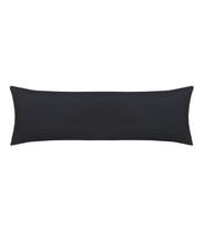 Fronha Body Pillow Toque Acetinado Altenburg Preto Fronha Body Pillow Toque Acetinado Altenburg Preto